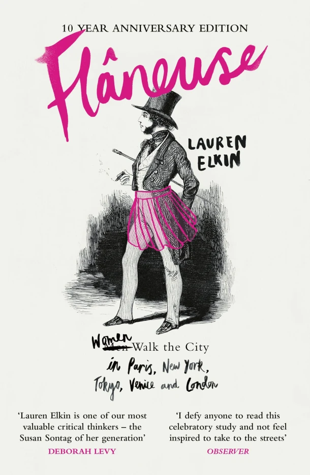 Flaneuse – Lauren Elkin – boek cover
