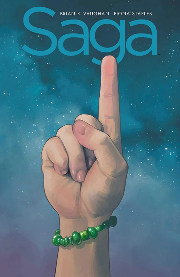 Saga: Compendium One – Brian K Vaughan – boek cover