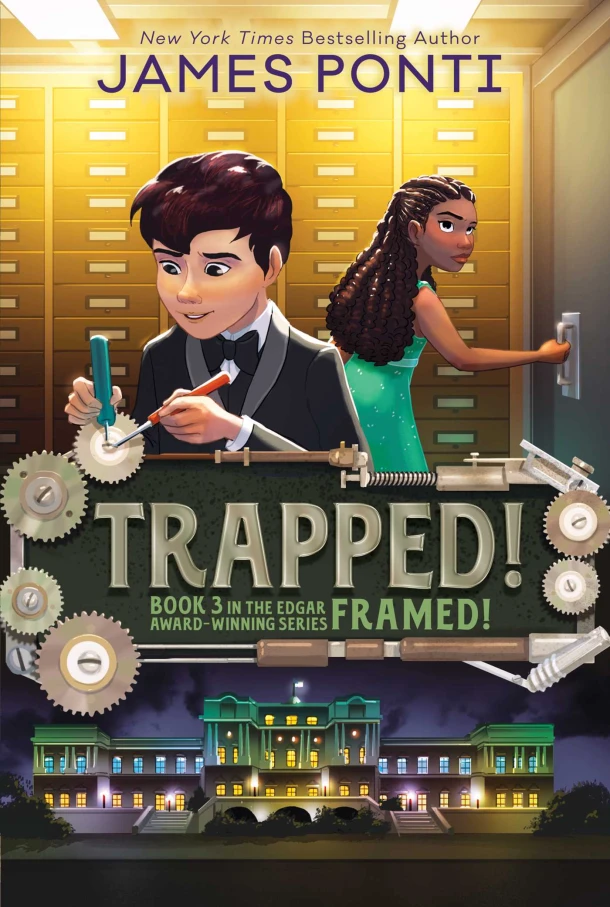 Trapped! – James Ponti – boek cover