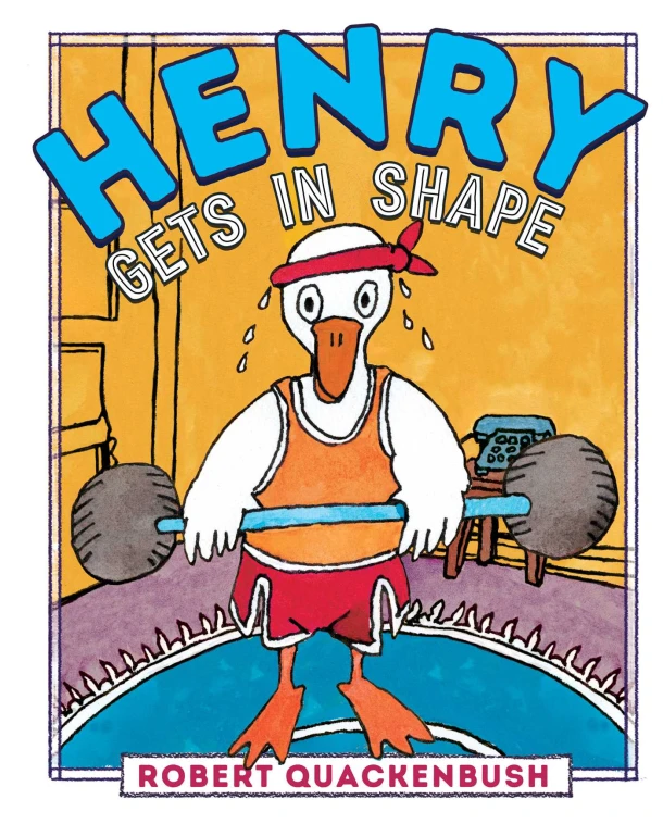 Henry Gets in Shape – Robert Quackenbush – boek cover