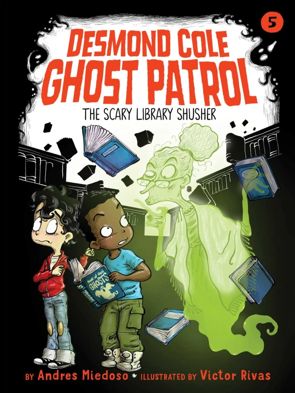 The Scary Library Shusher – Andres Miedoso – boek cover