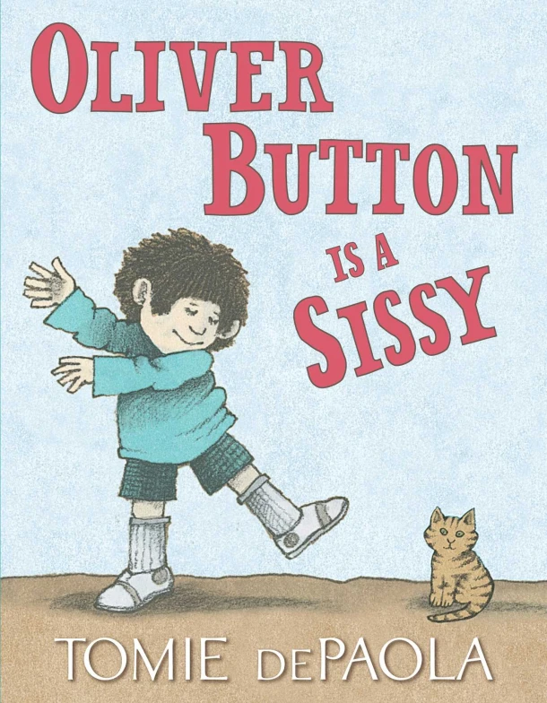 Oliver Button Is a Sissy – Tomie dePaola – boek cover