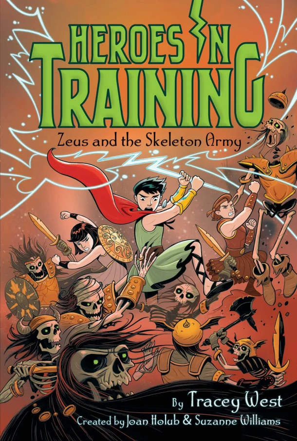 Zeus and the Skeleton Army – Joan Holub – boek cover