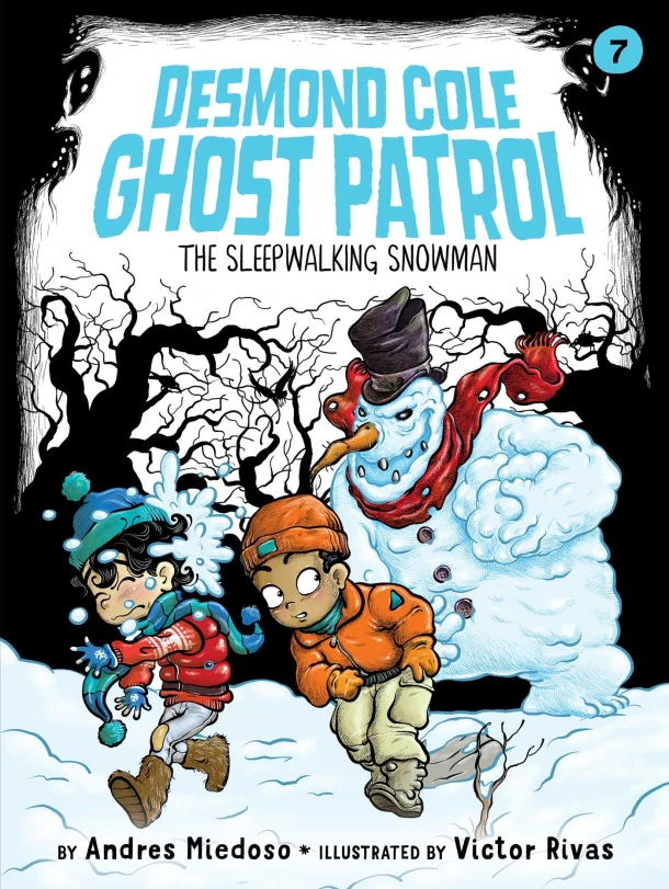 The Sleepwalking Snowman – Andres Miedoso – boek cover
