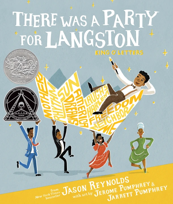 There Was a Party for Langston – Jason Reynolds – boek cover