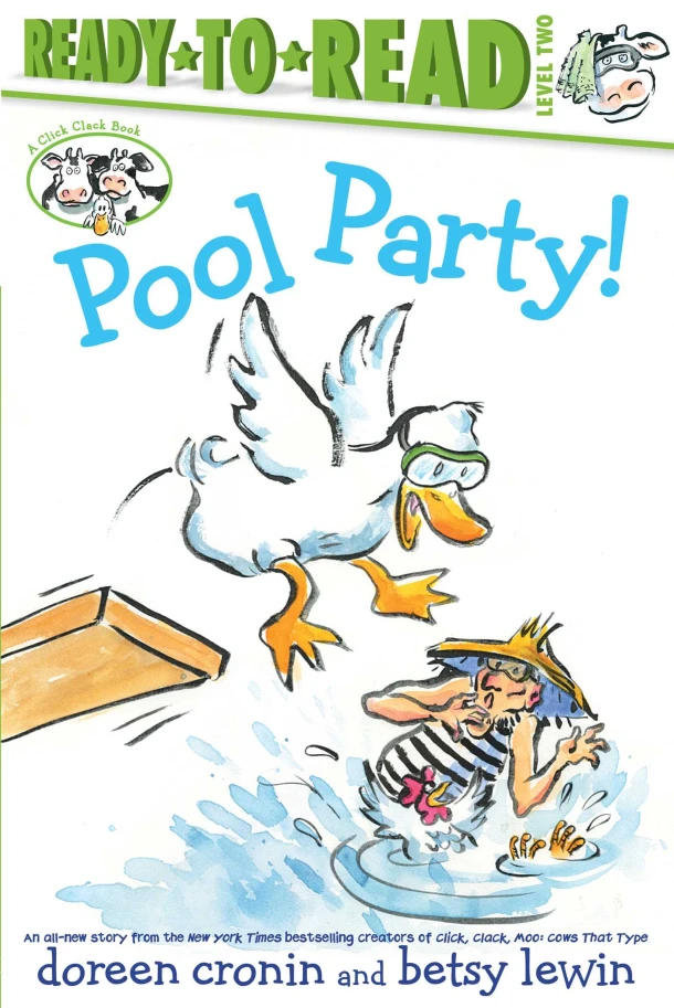 POOL PARTY/READY-TO-READ LEVEL – Doreen Cronin – boek cover