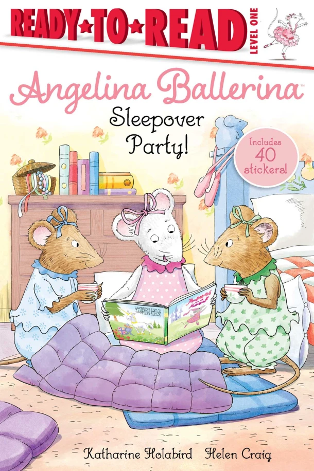 Sleepover Party!: Ready-To-Read Level 1 – Katharine Holabird – boek cover