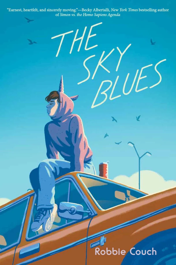 The Sky Blues – Robbie Couch – boek cover