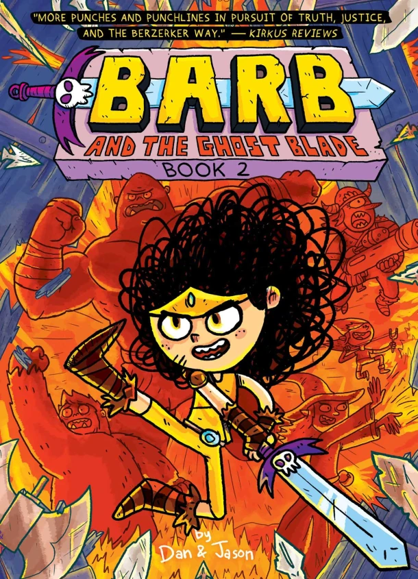 Barb and the Ghost Blade – Dan Abdo – boek cover