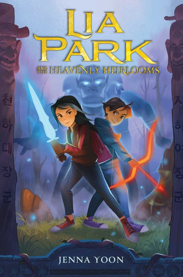 Lia Park and the Heavenly Heirlooms – Jenna Yoon – boek cover