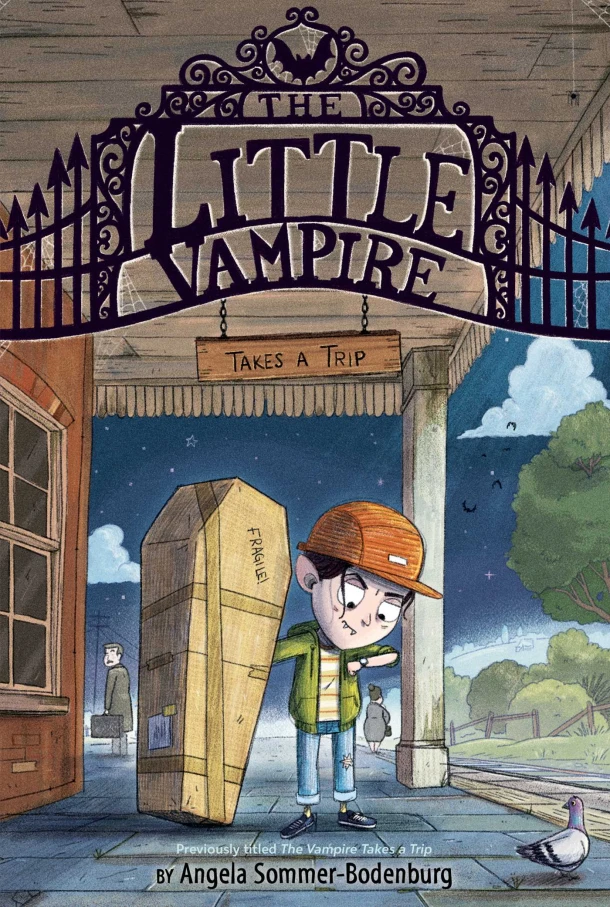 The Little Vampire Takes a Trip – Angela Sommer-Bodenburg – boek cover