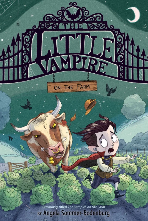 The Little Vampire on the Farm – Angela Sommer-Bodenburg – boek cover