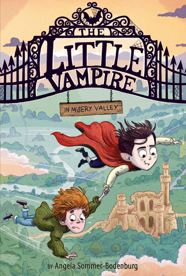 The Little Vampire in Misery Valley – Angela Sommer-Bodenburg – boek cover