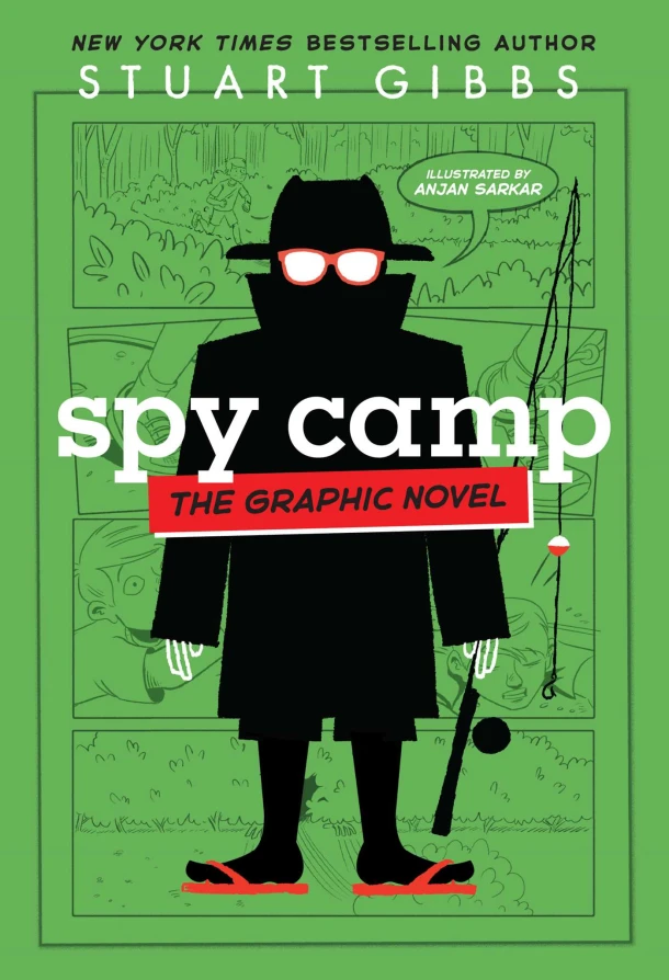 Spy Camp the Graphic Novel – Stuart Gibbs – boek cover