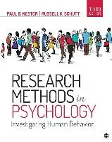 Research Methods in Psychology: Investigating Human Behavior – boek cover