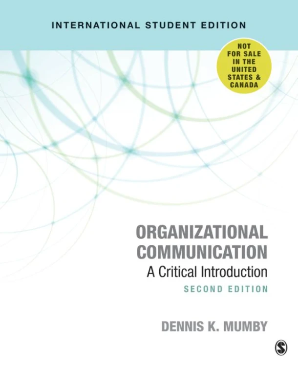 Organizational Communication – Dennis K. Mumby – boek cover