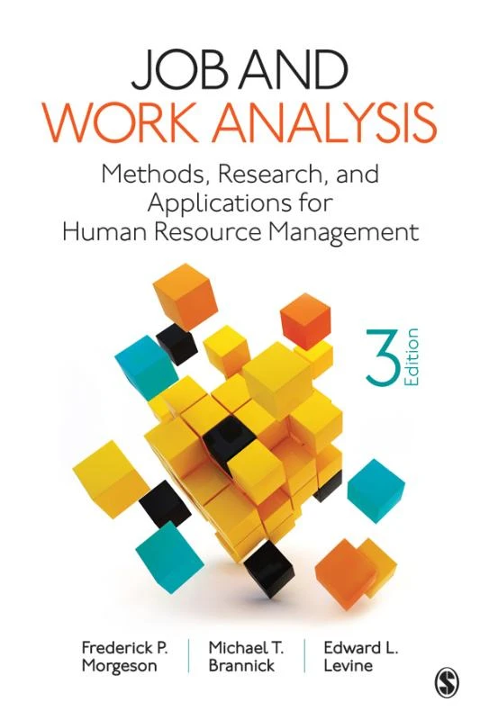 Job and Work Analysis – Morgeson, Frederick P. – boek cover