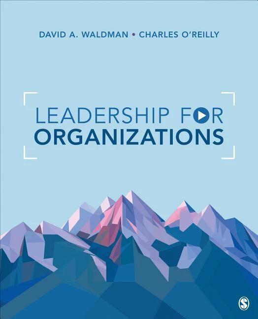 Leadership for Organizations – Waldman – boek cover