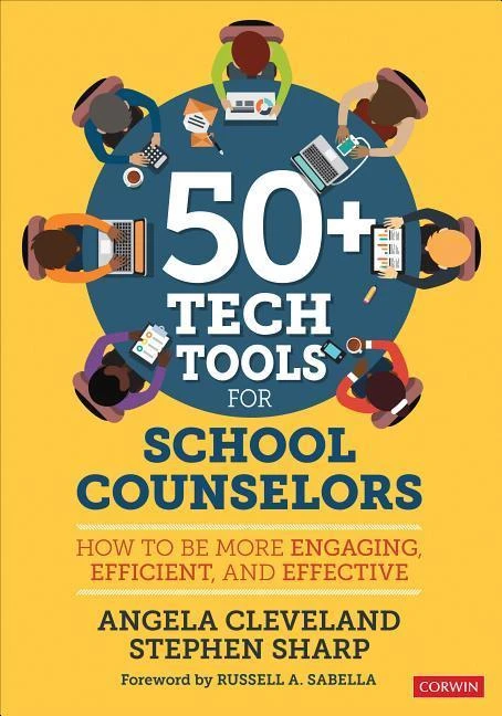 50+ Tech Tools for School Counselors – Cleveland – boek cover