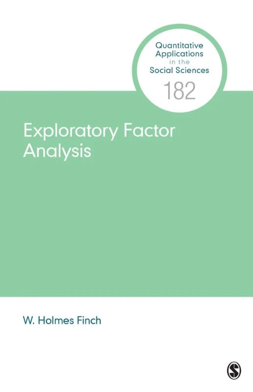 Exploratory Factor Analysis – Finch, W. Holmes – boek cover