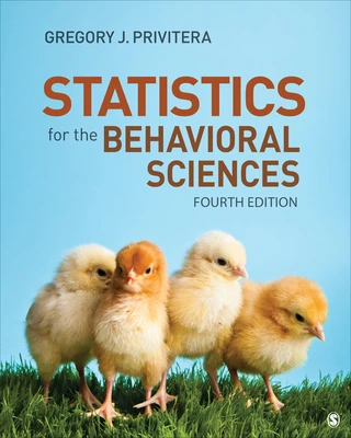 Statistics for the Behavioral Sciences – Privitera, Gregory J. – boek cover