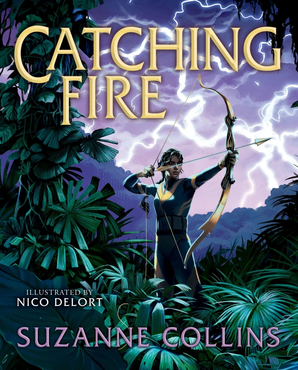 Catching Fire: Illustrated Edition – Suzanne Collins – boek cover
