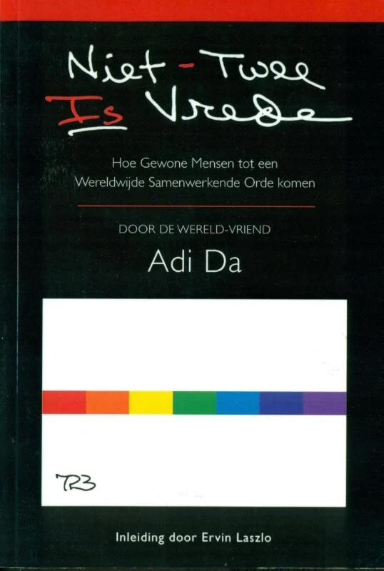 Niet-Twee Is Vrede – boek cover