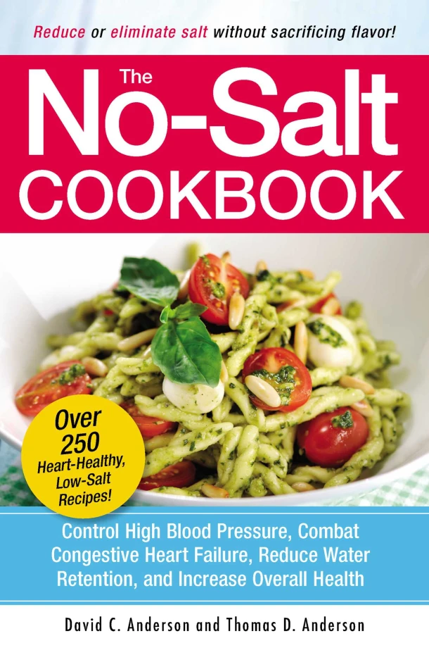 The No-Salt Cookbook – David C Anderson – boek cover
