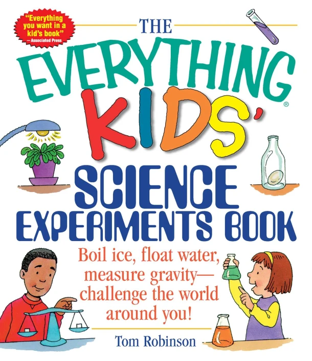 The Everything Kids' Science Experiments Book – Tom Robinson – boek cover