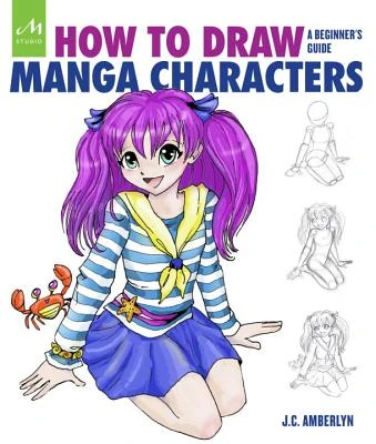 How to Draw Manga Characters – J.C. Amberlyn – boek cover