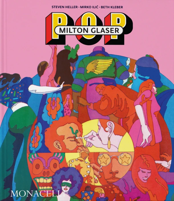 Milton Glaser, POP – Heller, Steven – boek cover