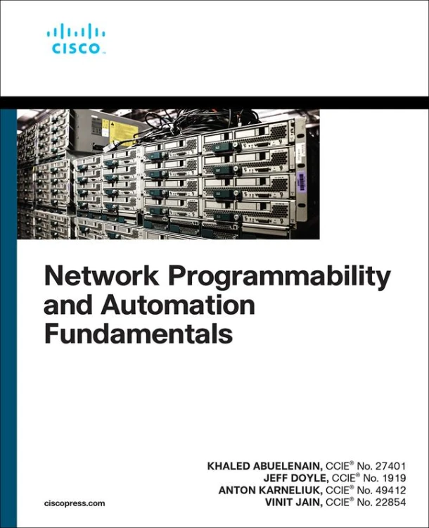 Network Programmability and Automation Fundamentals – Khaled Abuelenain – boek cover