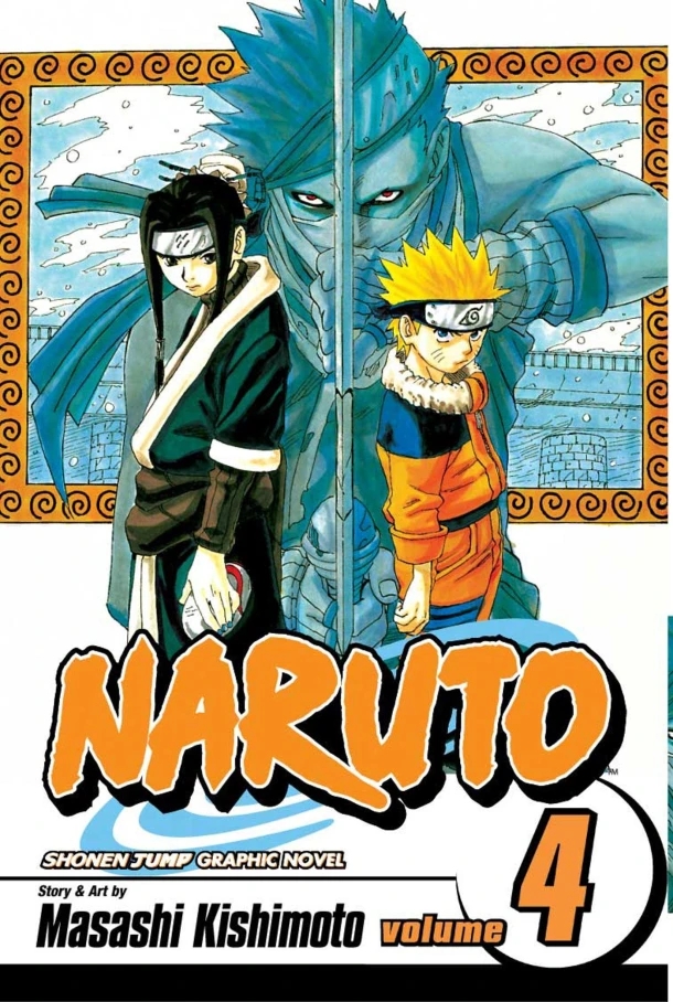 Naruto, Vol. 4 – Masashi Kishimoto – boek cover
