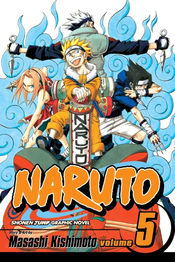 Naruto, Vol. 5 – Masashi Kishimoto – boek cover