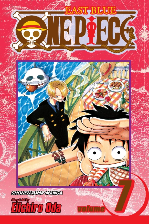 One Piece, Vol. 7 – Eiichiro Oda – boek cover