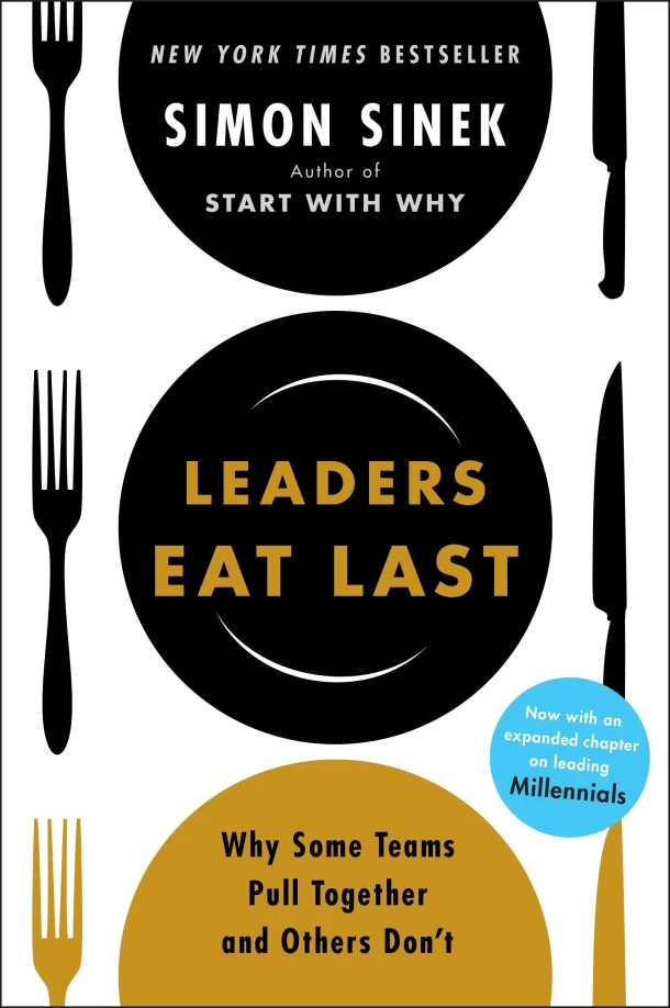 Leaders Eat Last – Simon Sinek – boek cover