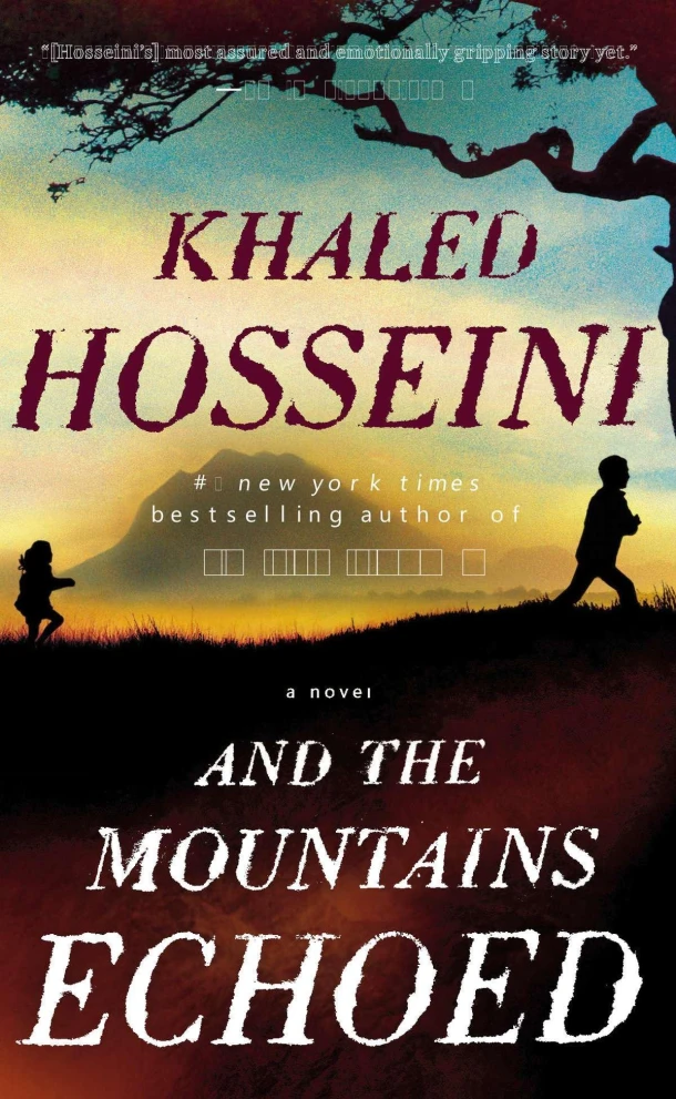 And the Mountains Echoed – Khaled Hosseini – boek cover