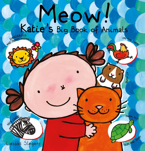 Meow! Katie's Big Book of Animals – Liesbet Slegers – boek cover