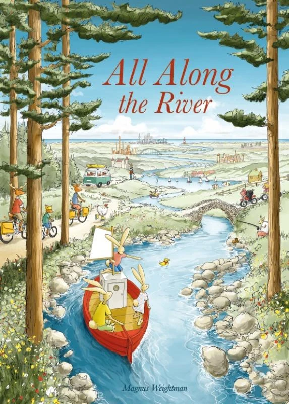 All along the river – Magnus Weightman – boek cover