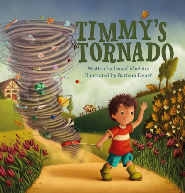Timmy's Tornado – David Vlietstra – boek cover