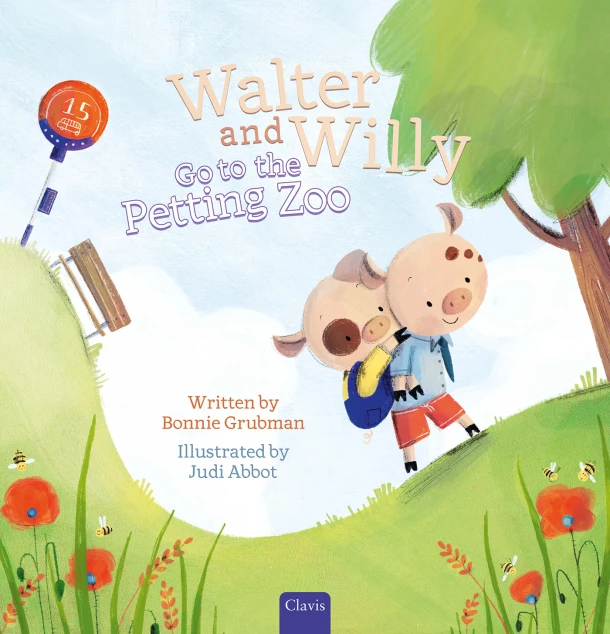 Walter and Willy Go to the Petting Zoo – Bonnie Grubman – boek cover