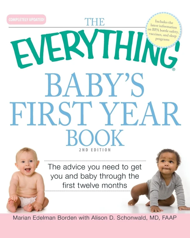 The "Everything" Baby's First Year Book – Marian Edelman Borden – boek cover