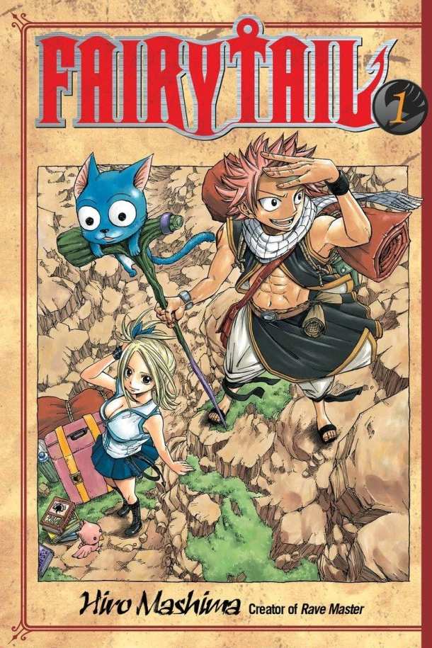 Fairy Tail 1 – Hiro Mashima – boek cover