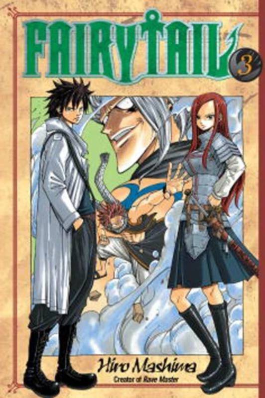 Fairy Tail 3 – Hiro Mashima – boek cover