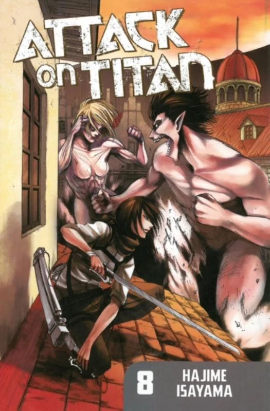Attack On Titan 8 – Hajime Isayama – boek cover
