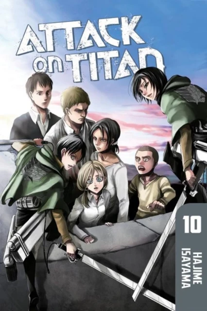 Attack On Titan 10 – Hajime Isayama – boek cover