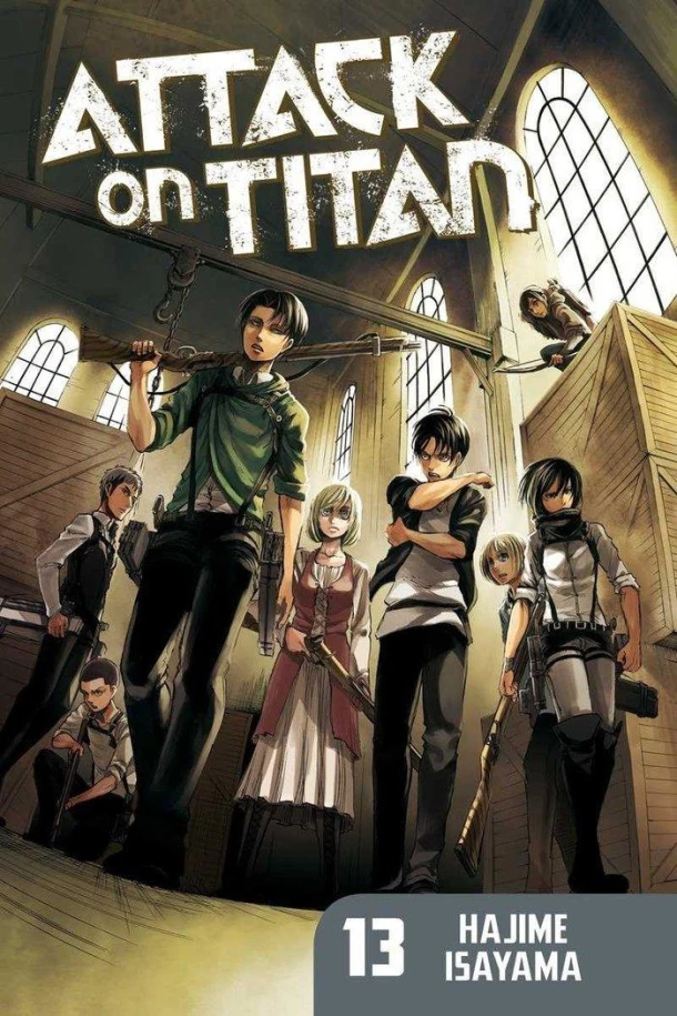 Attack On Titan 13 – Hajime Isayama – boek cover