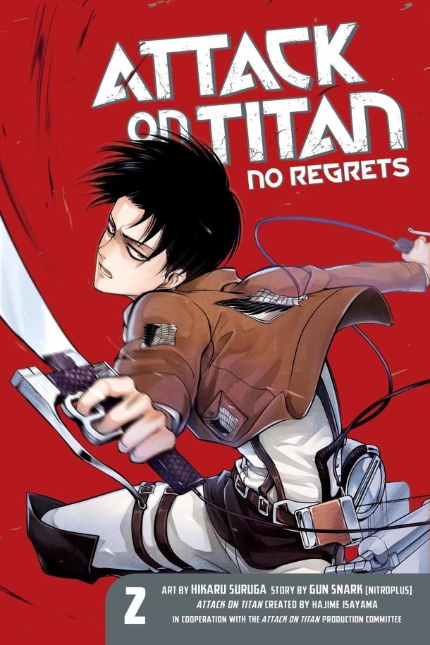 Attack On Titan: No Regrets 2 – Hajime Isayama – boek cover