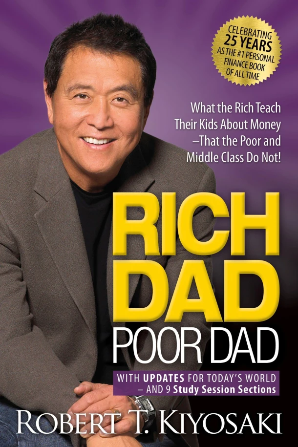 Rich Dad Poor Dad – Robert T. Kiyosaki – boek cover
