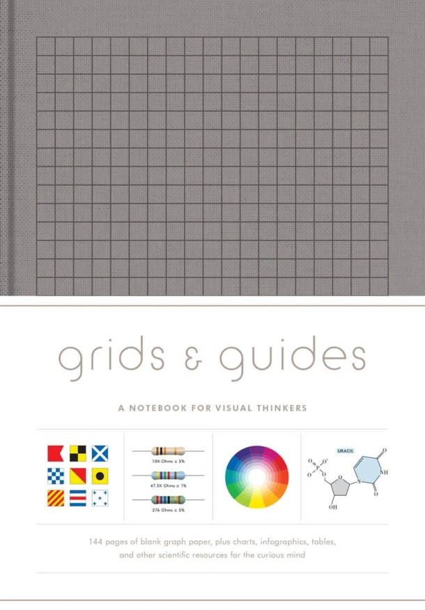 Grids & Guides (Gray) Notebook – Princeton Architectural Press – boek cover